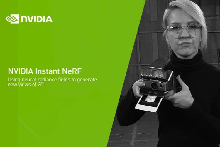 NVIDIA Instant NeRF ทำโมเดล 3 มิติ จากรูปภาพ 2 มิติด้วย AI